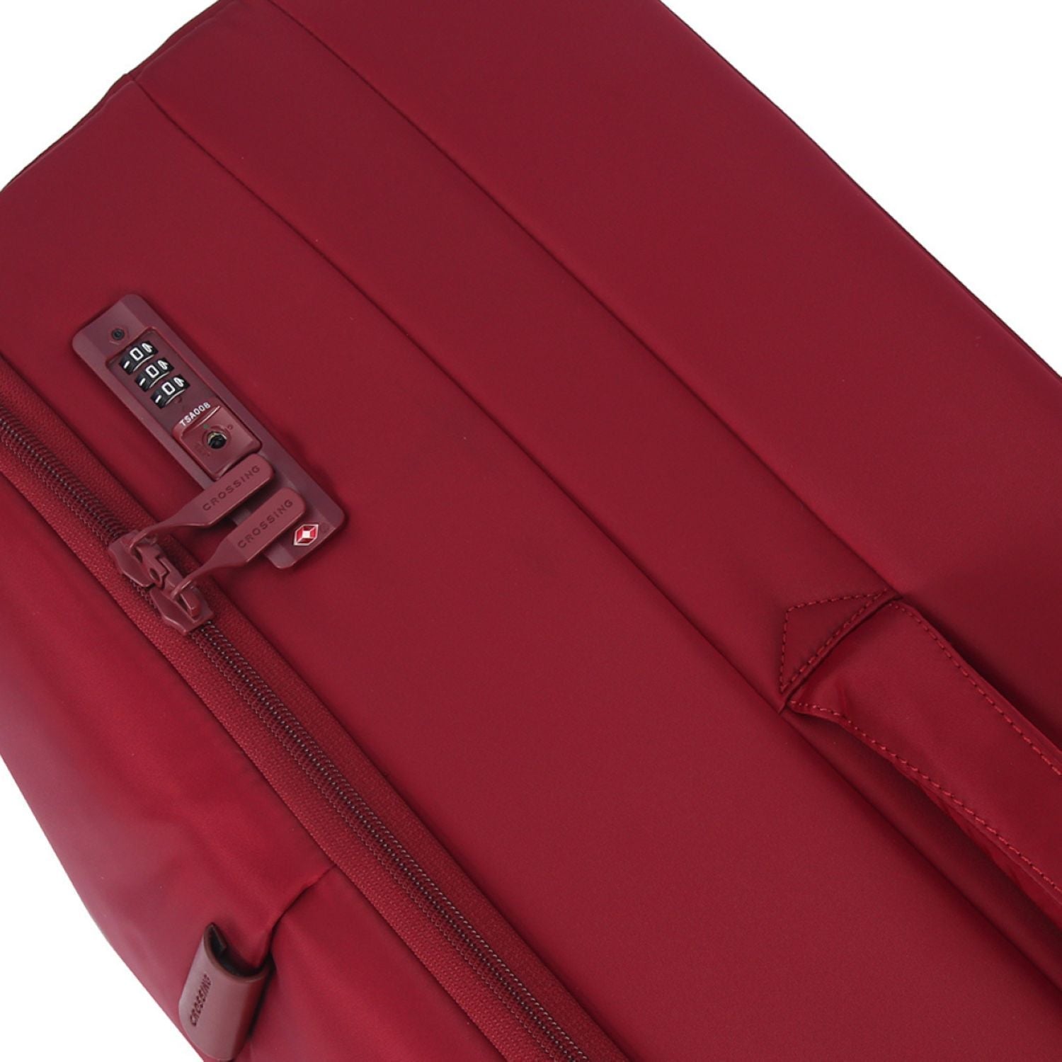 Crossing NOVA Nylon Soft Case Carry On Luggage T20 - Burgundy