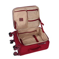 Crossing NOVA Nylon Soft Case Carry On Luggage T20 - Burgundy