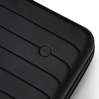 Crossing Ori Collapsible Polycarbonate Carry On 20" Luggage - Black