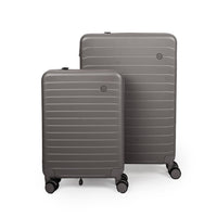 Crossing Ori Collapsible Polycarbonate Carry On 20" Luggage - Latte