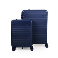 Crossing Ori Collapsible Polycarbonate Carry On 20" Luggage - Pewter