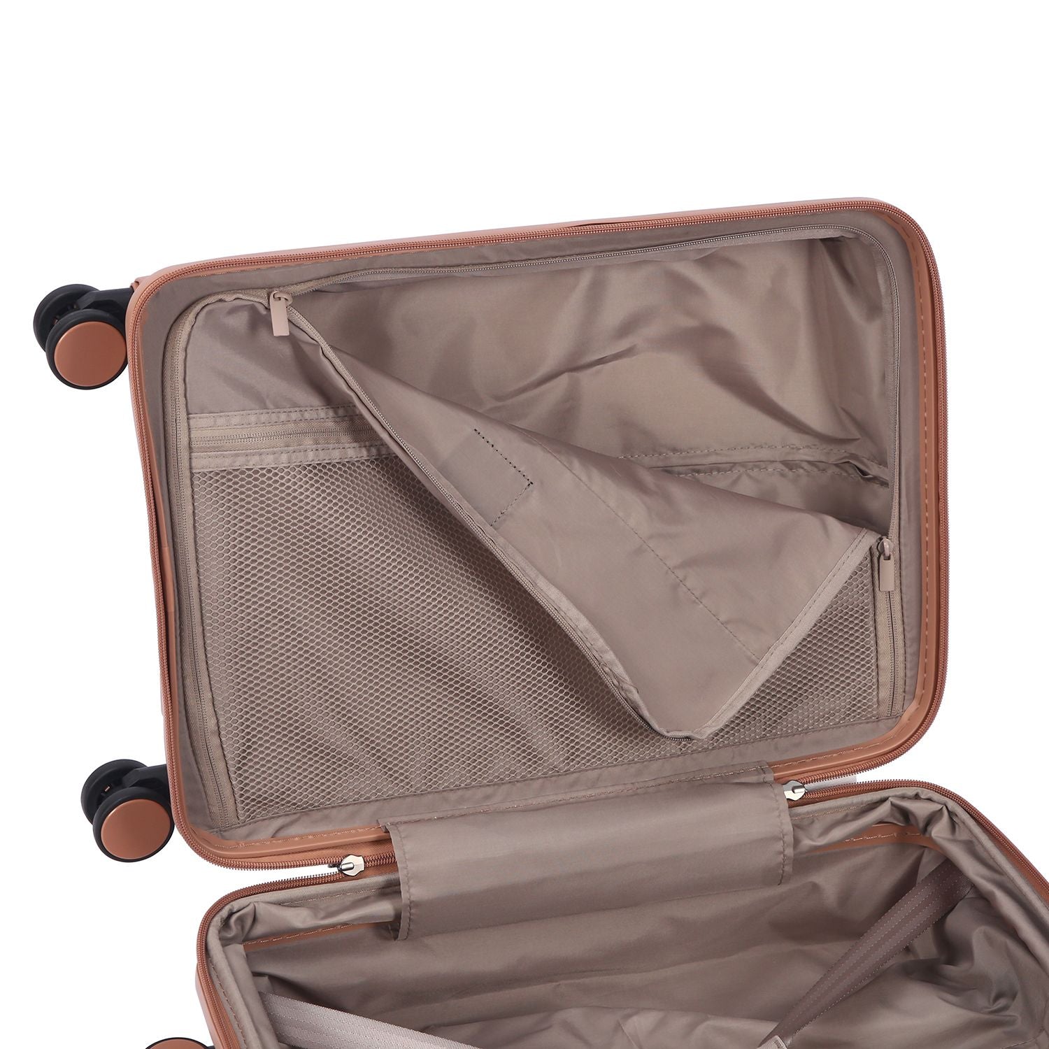 Crossing PRIM Polypropylene Carry On Luggage - Dusty Pink