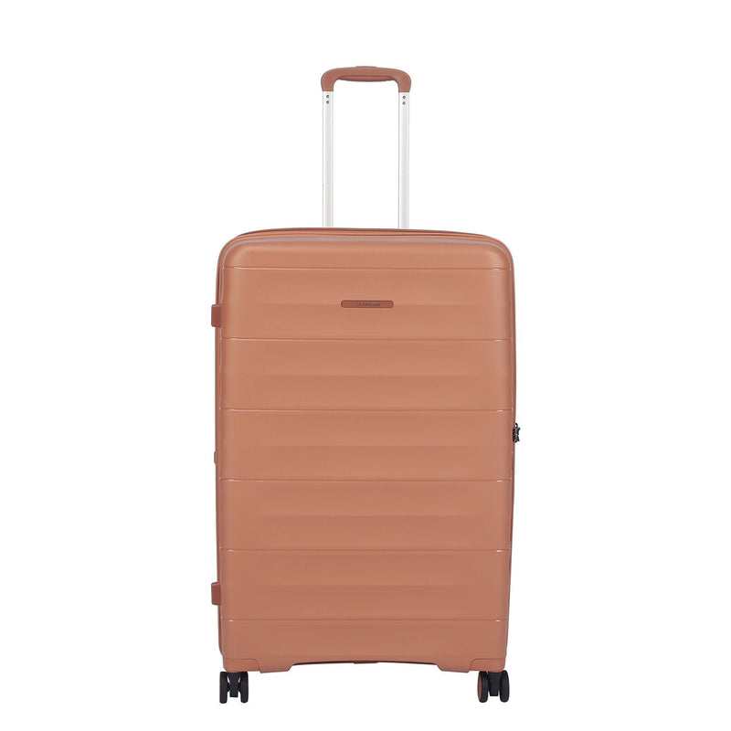 Crossing PRIM Polypropylene Large Expandable Luggage - Dusty Pink