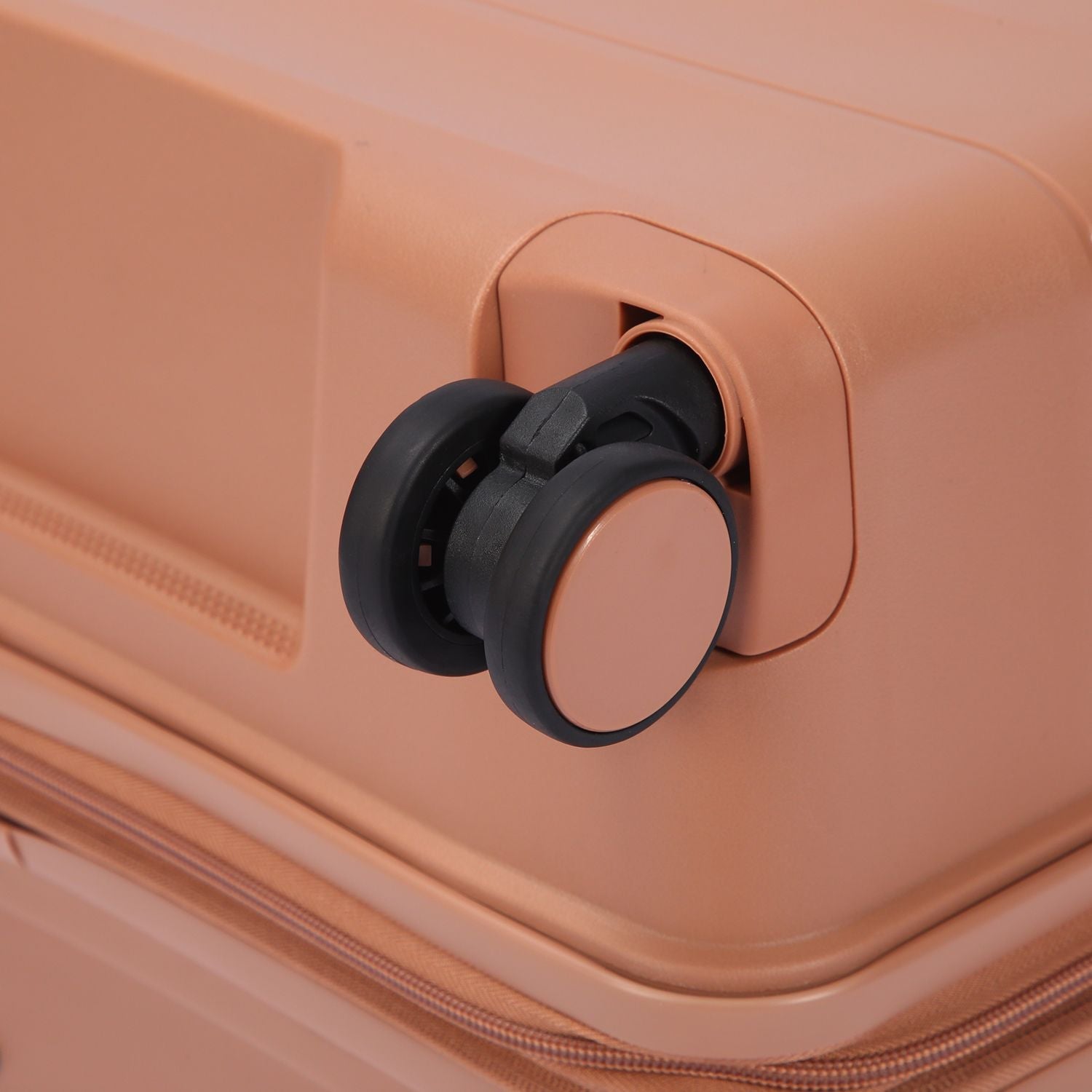 Crossing PRIM Polypropylene Large Expandable Luggage - Dusty Pink