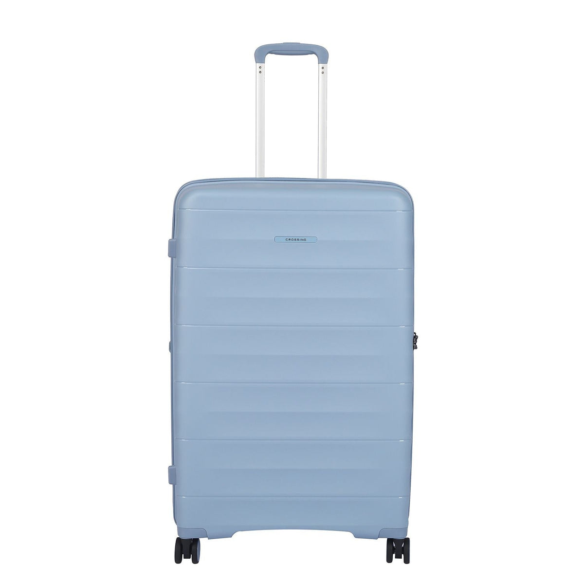 Crossing PRIM Polypropylene Large Expandable Luggage - Light Blue