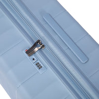 Crossing PRIM Polypropylene Large Expandable Luggage - Light Blue