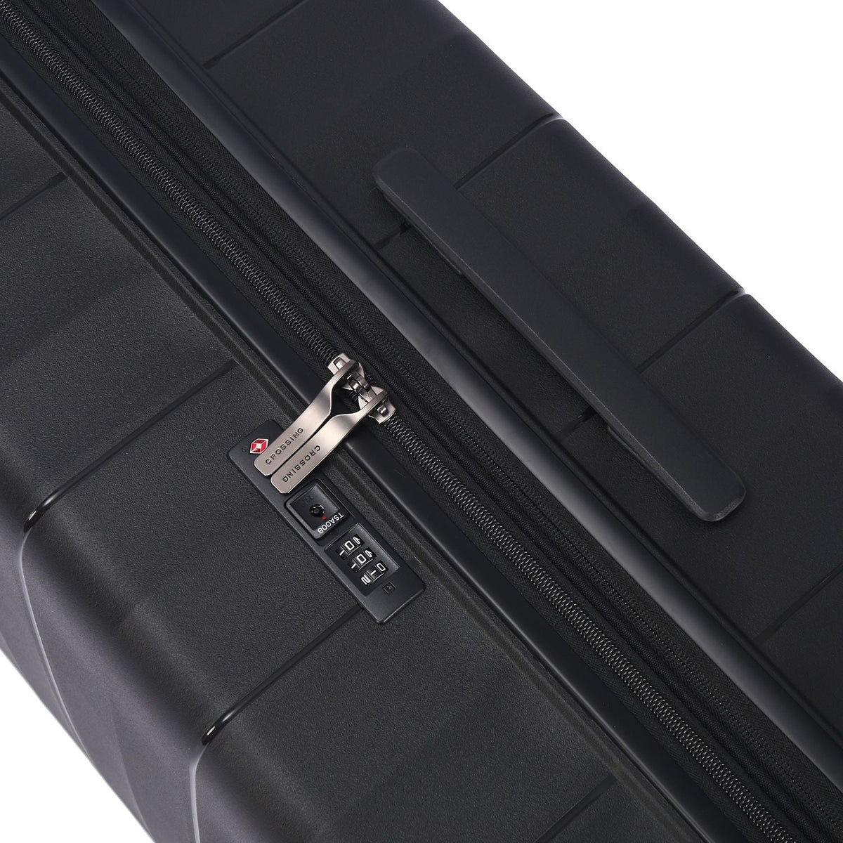 Crossing PRIM Polypropylene Medium Expandable Luggage - Black