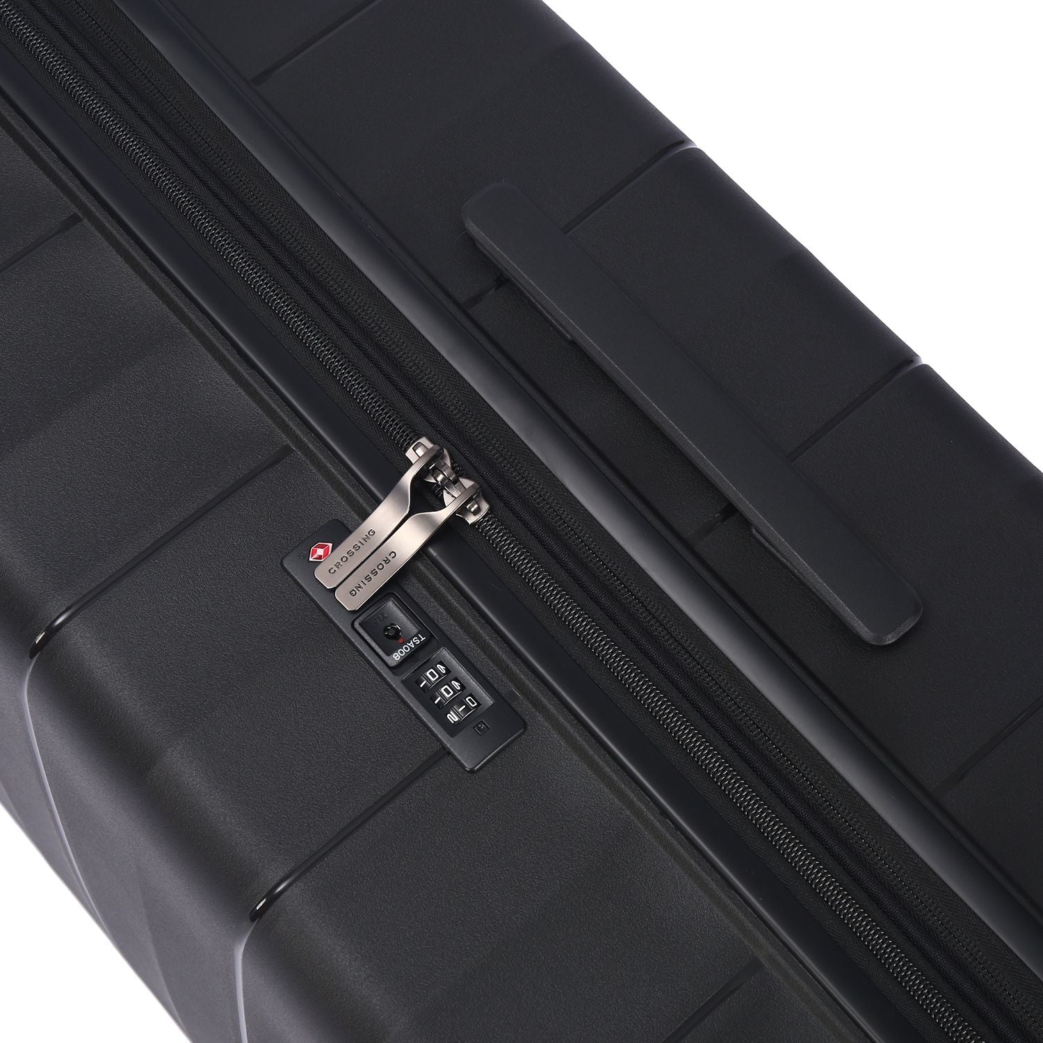 Crossing PRIM Polypropylene Medium Expandable Luggage - Black