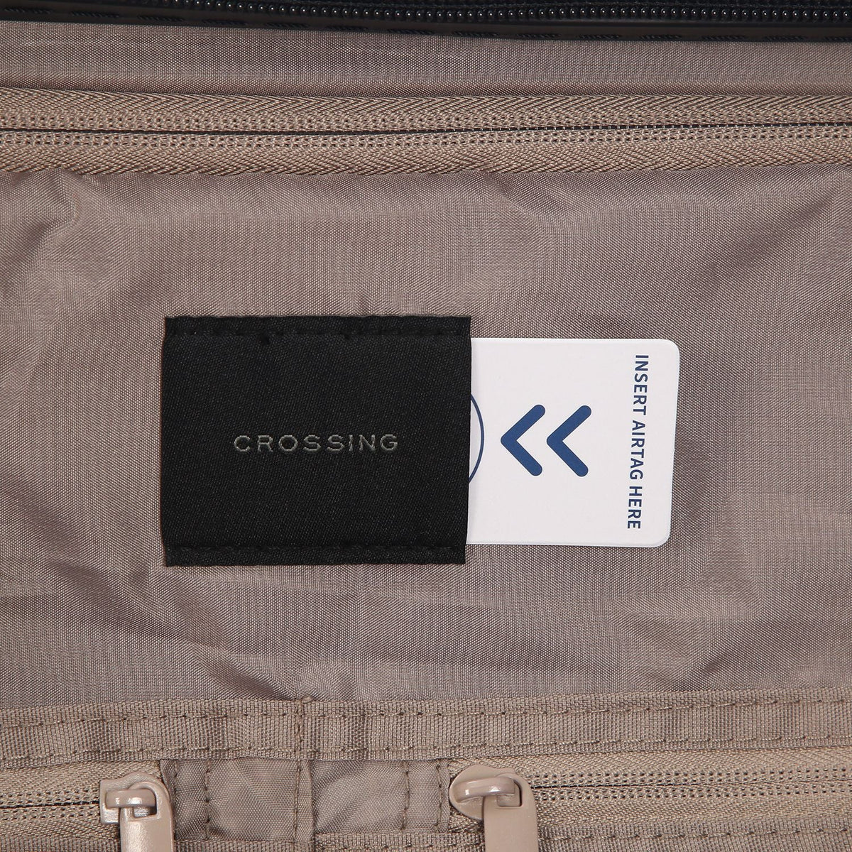Crossing PRIM Polypropylene Medium Expandable Luggage - Black