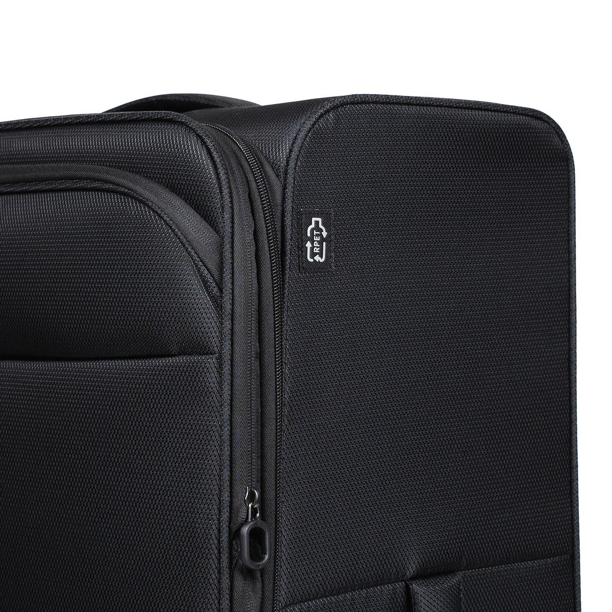 Crossing RECO Recycled Lightweight Soft Case Large Luggage T30 - Black
