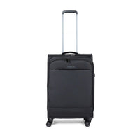 Crossing RECO Recycled Lightweight Soft Case Medium Luggage T26 - Black