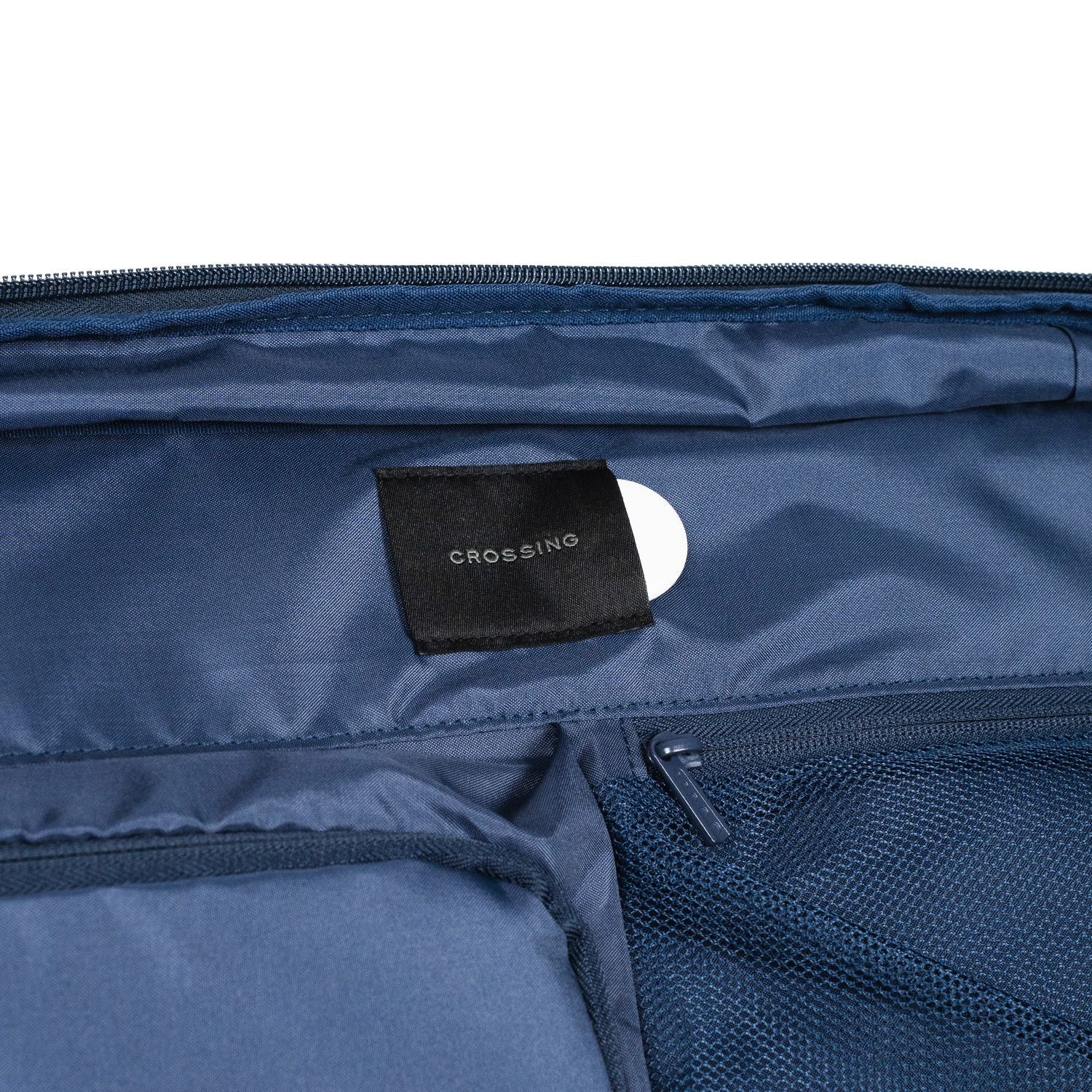 Crossing RECO Recycled Lightweight Soft Case Medium Luggage T26 - Dark Blue