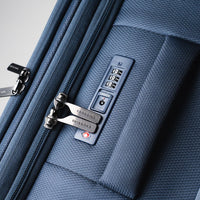 Crossing RECO Recycled Lightweight Soft Case Medium Luggage T26 - Dark Blue