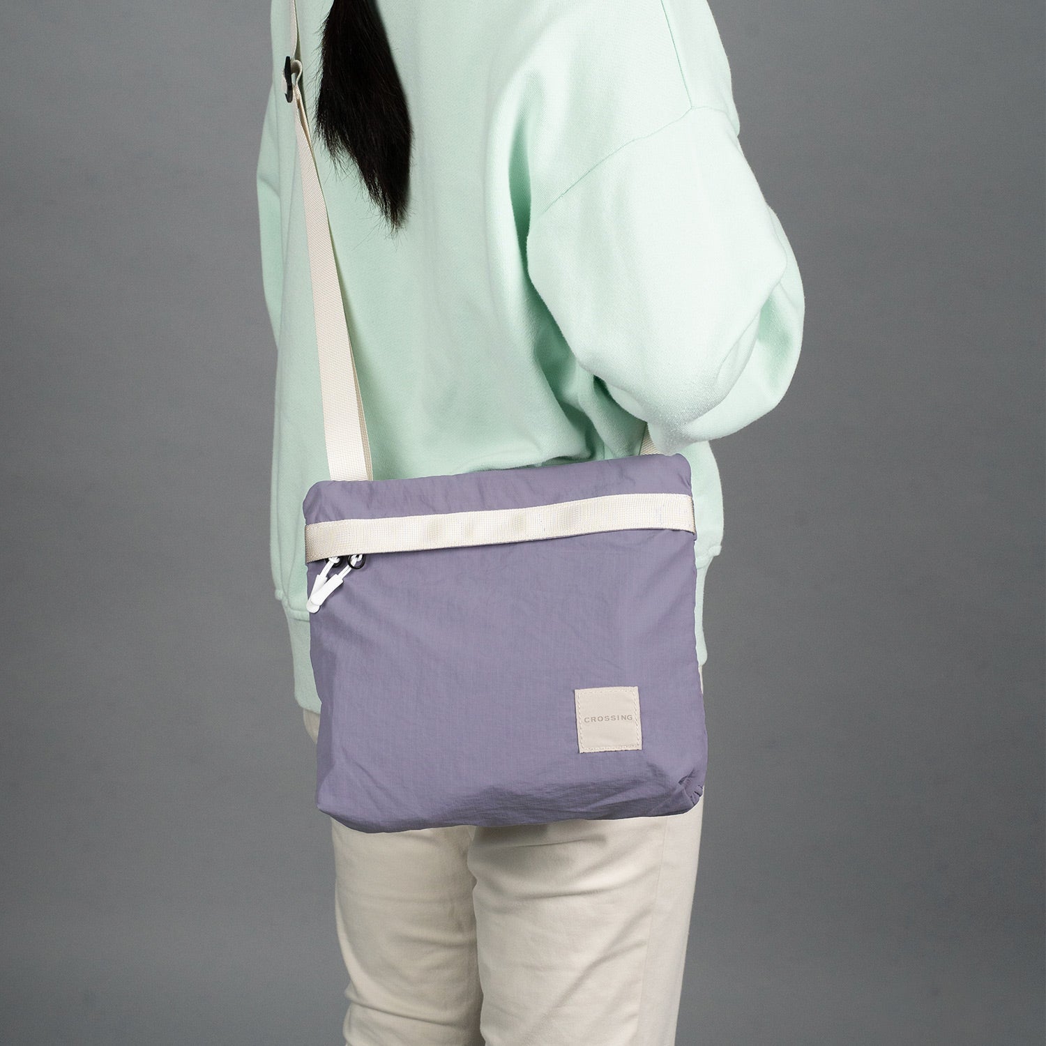Crossing Remi Crossbody Bag - Lavender/Beige