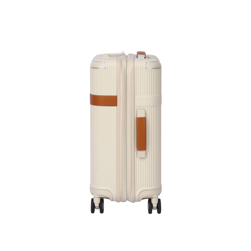 Crossing RIVE Polycarbonate Hard Case Carry On Luggage - Cream