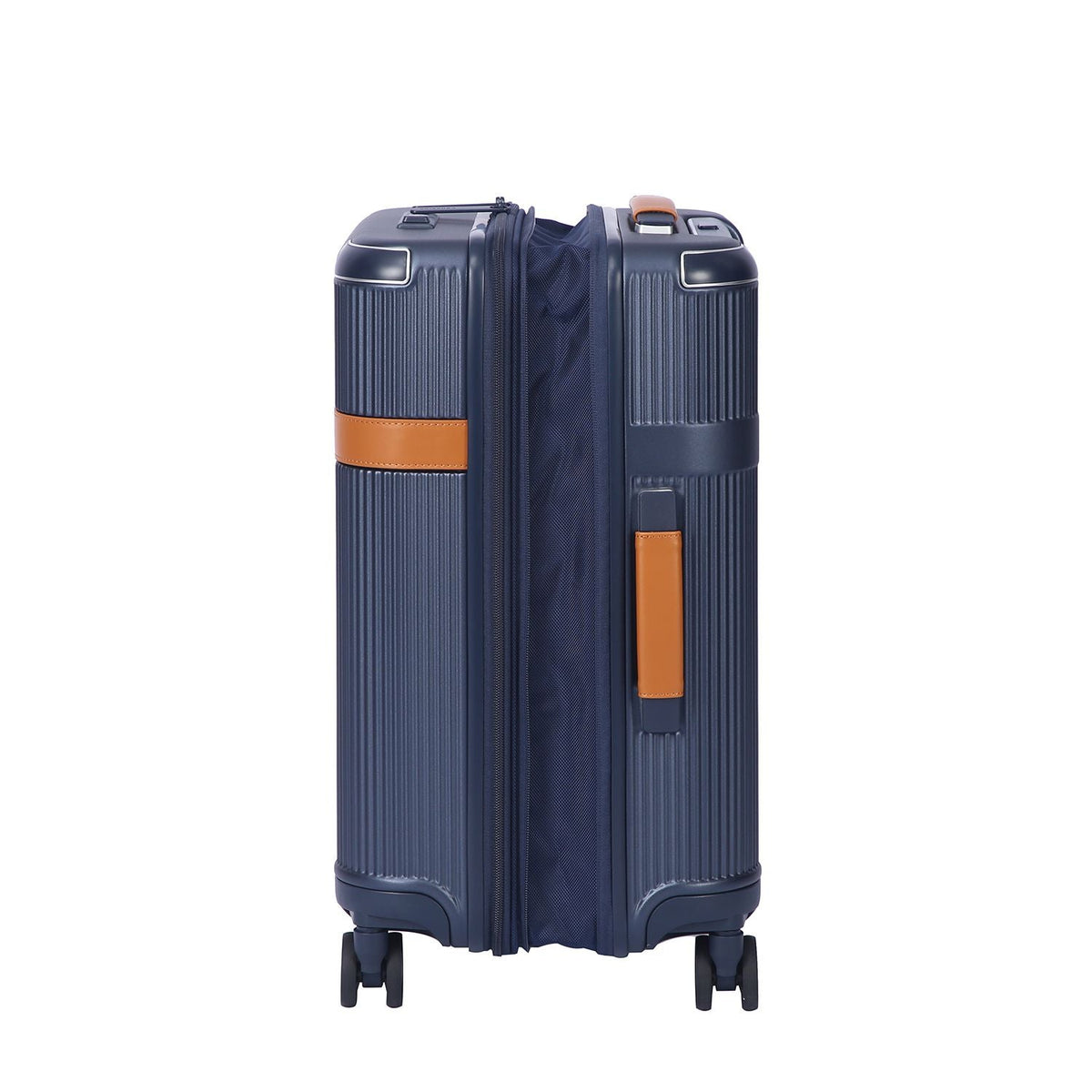 Crossing RIVE Polycarbonate Hard Case Carry On Luggage - Navy