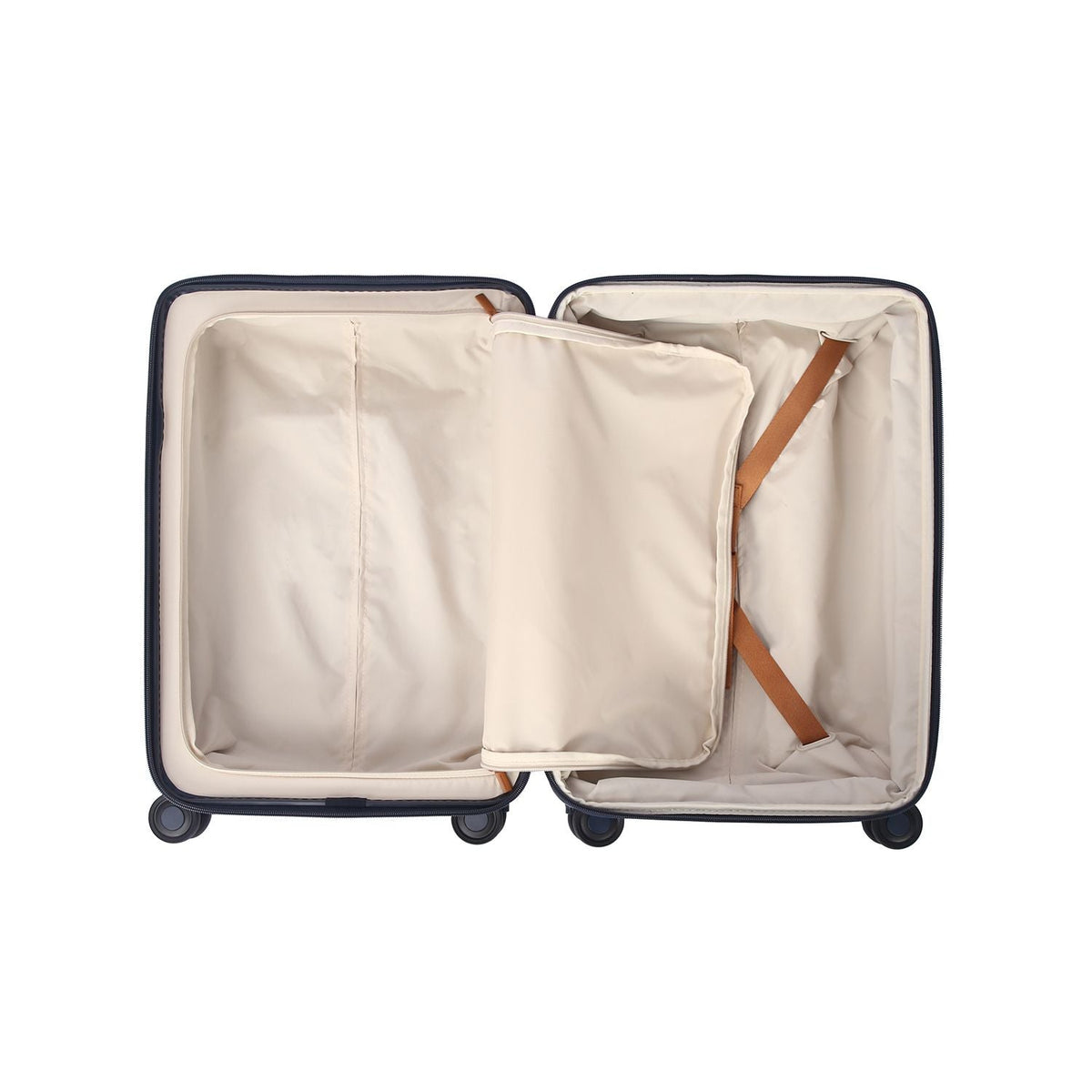 Crossing RIVE Polycarbonate Hard Case Carry On Luggage - Navy