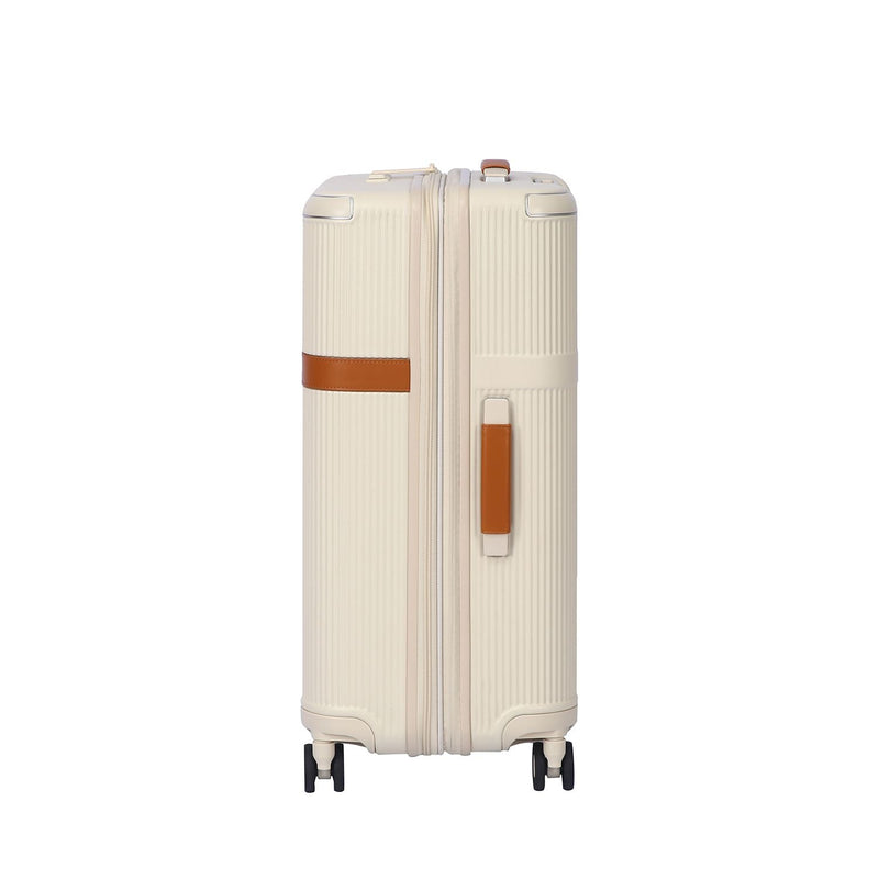 Crossing RIVE Polycarbonate Hard Case Medium Luggage - Cream