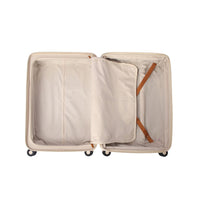 Crossing RIVE Polycarbonate Hard Case Medium Luggage - Cream