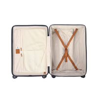 Crossing RIVE Polycarbonate Hard Case Medium Luggage - Navy