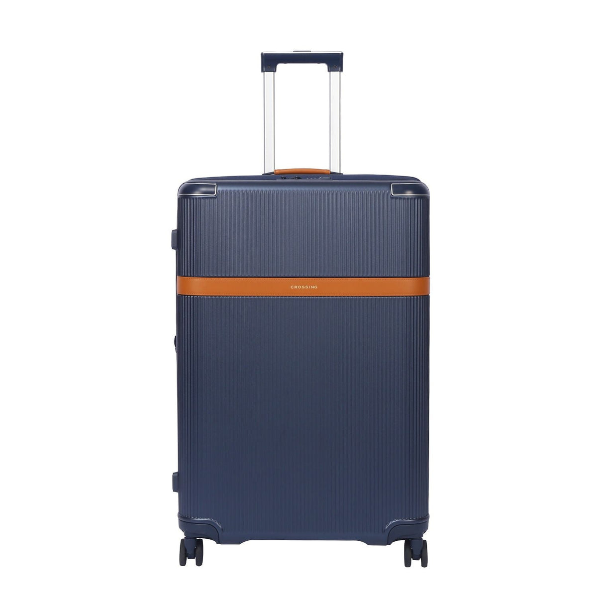 Crossing RIVE Polycarbonate Hard Case Large Luggage - Navy