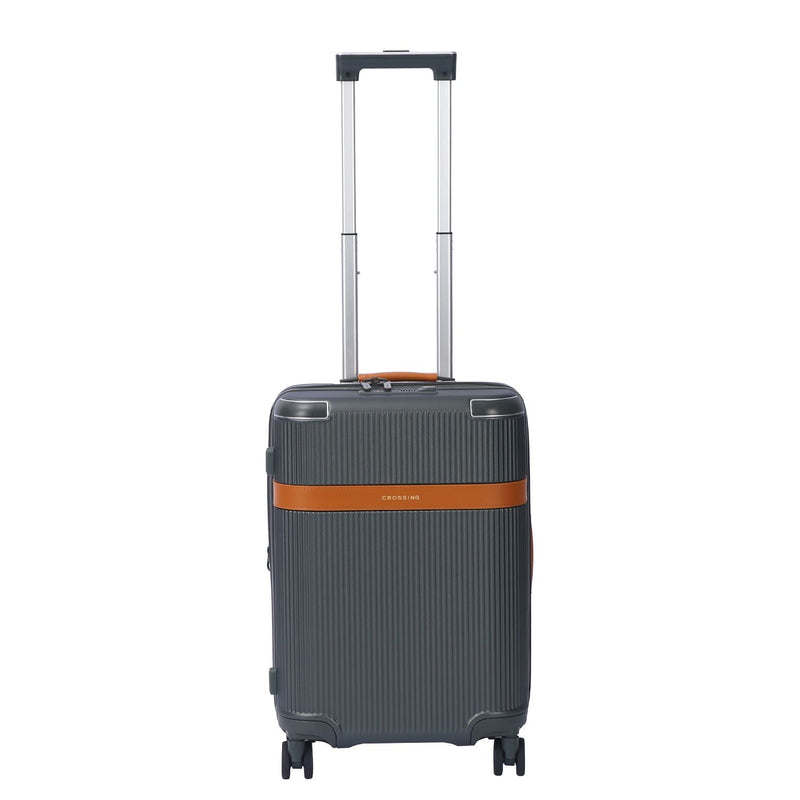 Crossing RIVE Polycarbonate Hard Case Carry On Luggage - Olive Green