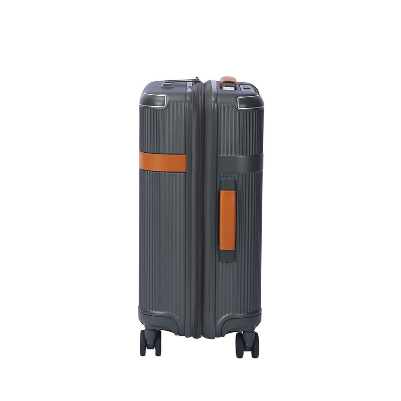 Crossing RIVE Polycarbonate Hard Case Carry On Luggage - Olive Green