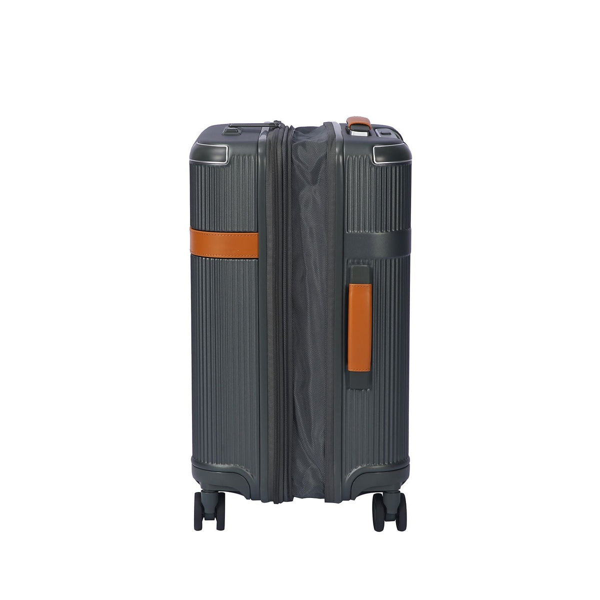 Crossing RIVE Polycarbonate Hard Case Carry On Luggage - Olive Green
