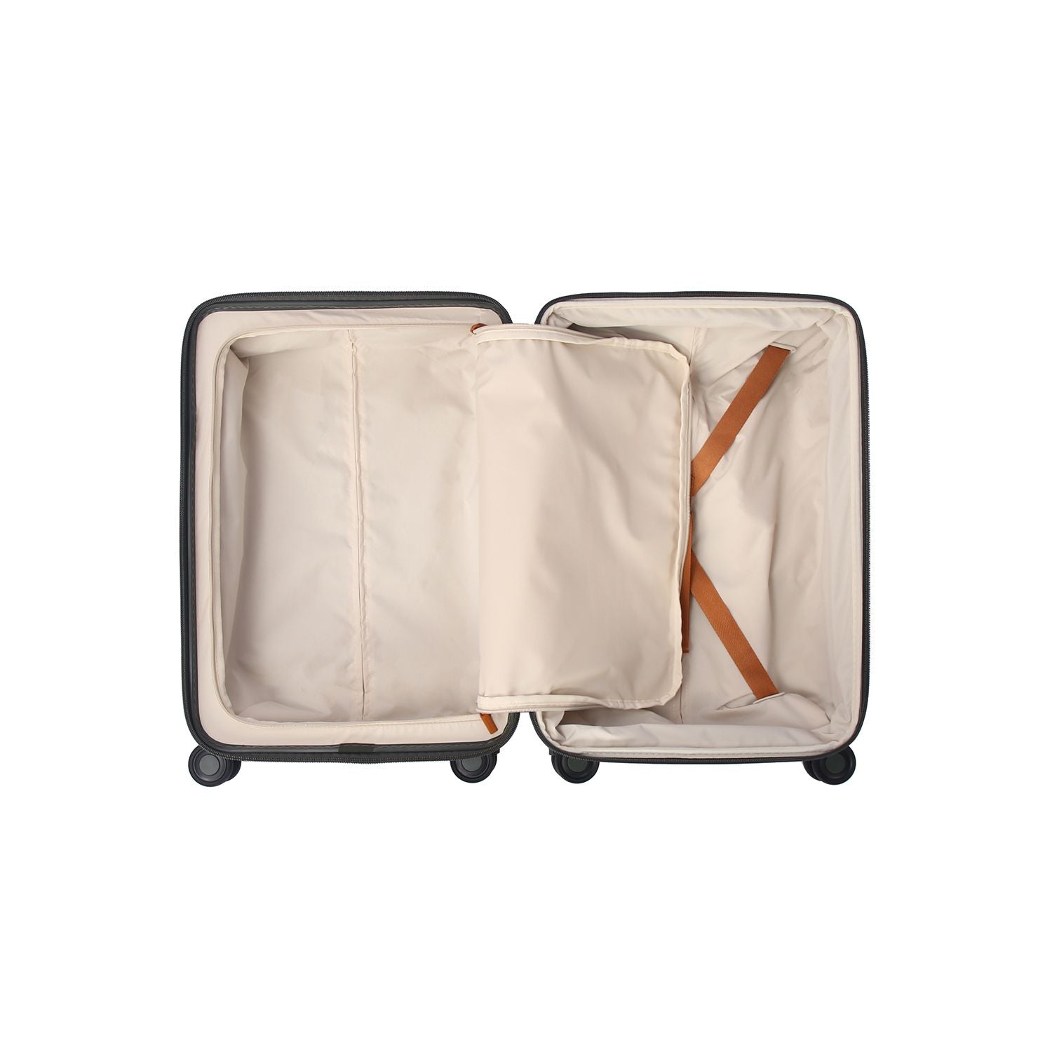 Crossing RIVE Polycarbonate Hard Case Carry On Luggage - Olive Green