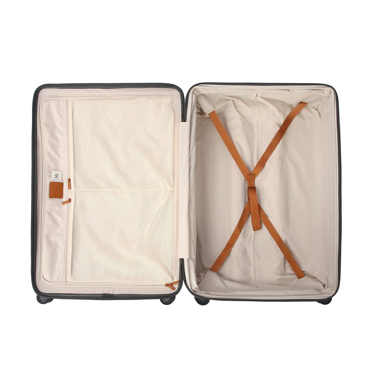 Crossing RIVE Polycarbonate Hard Case Large Luggage - Olive Green
