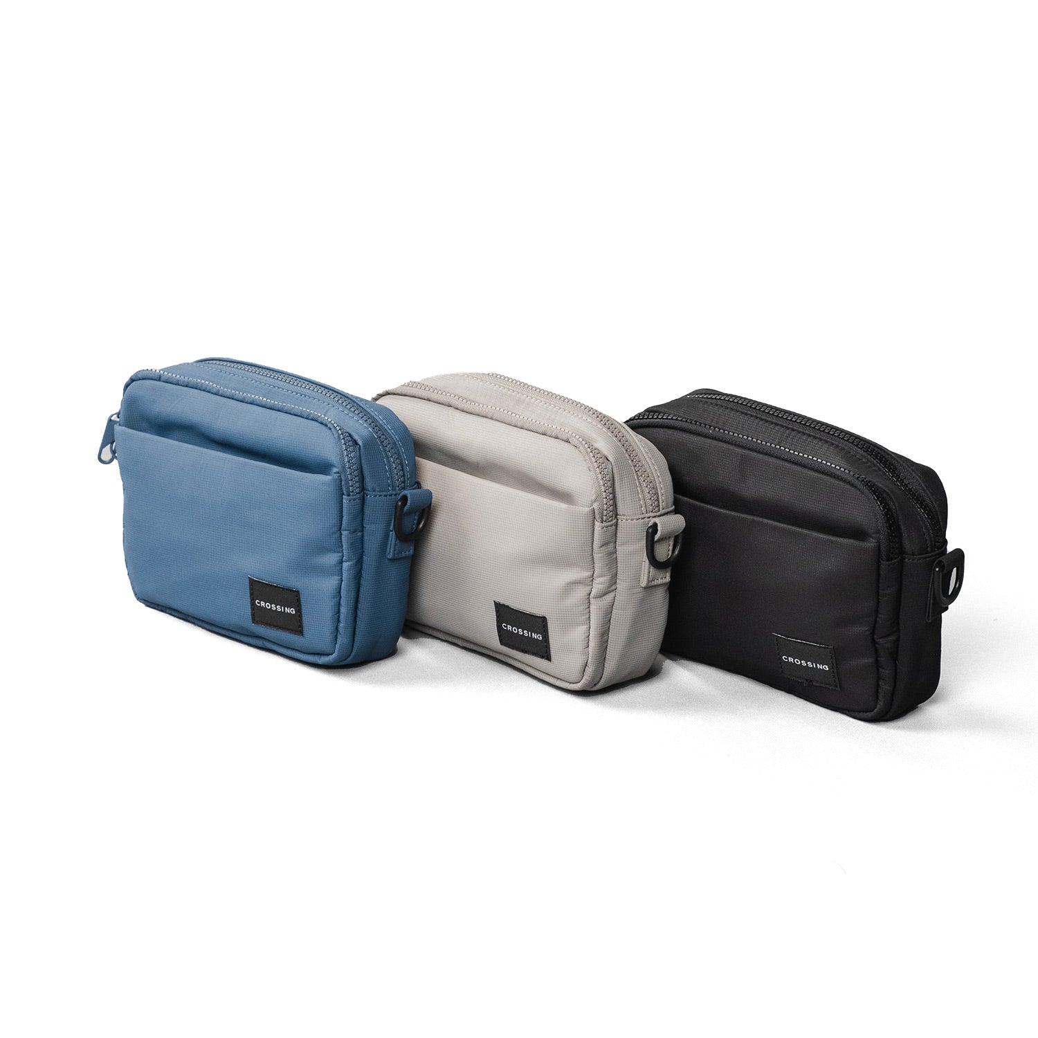 Crossing Sam Anti-Theft RFID Crossbody Bag - Navy