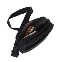 Crossing Sam Anti-Theft RFID Crossbody Bag V2 - Black