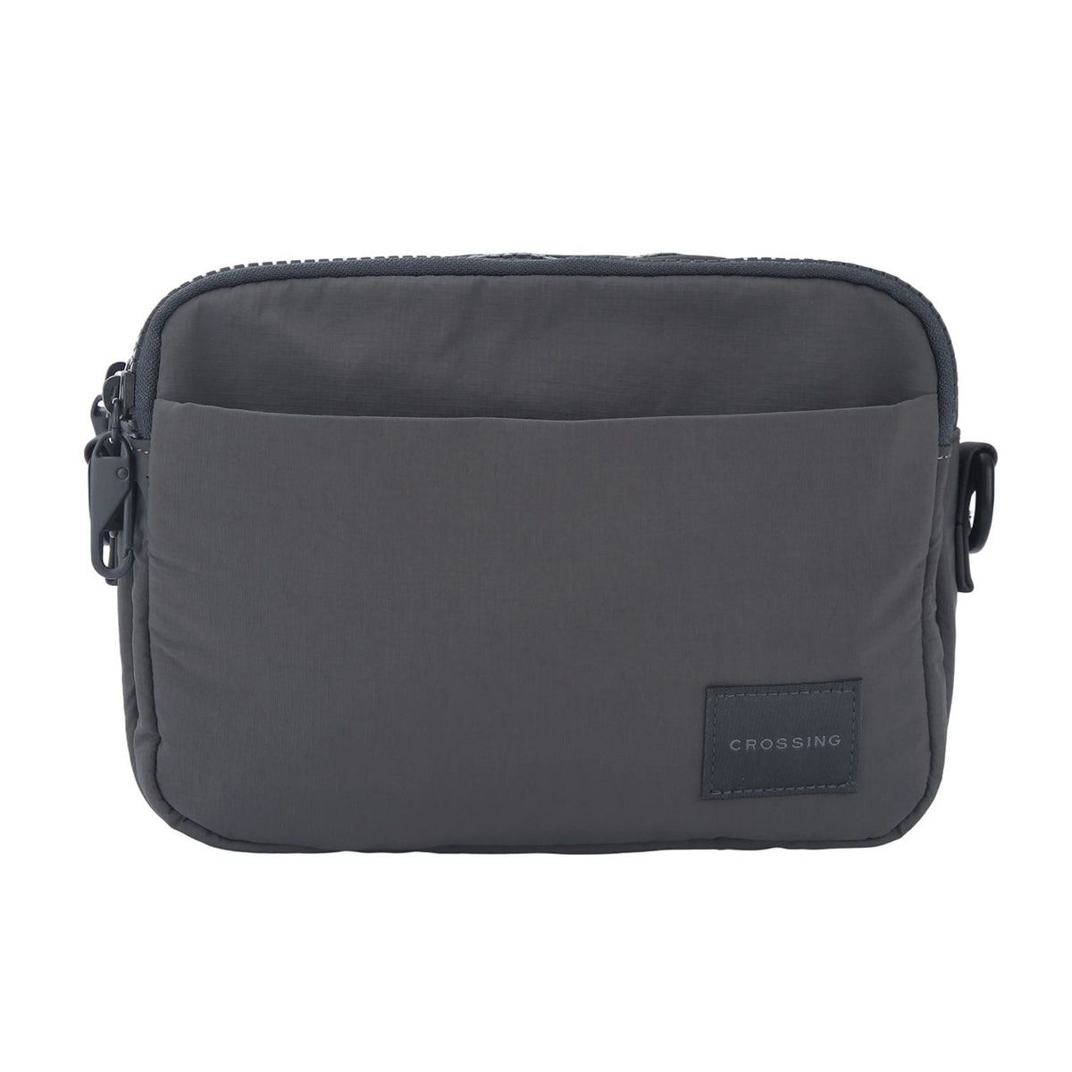 Crossing Sam Anti-Theft RFID Crossbody Bag V2 - Grey