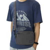 Crossing Sam Anti-Theft RFID Crossbody Bag V2 - Grey