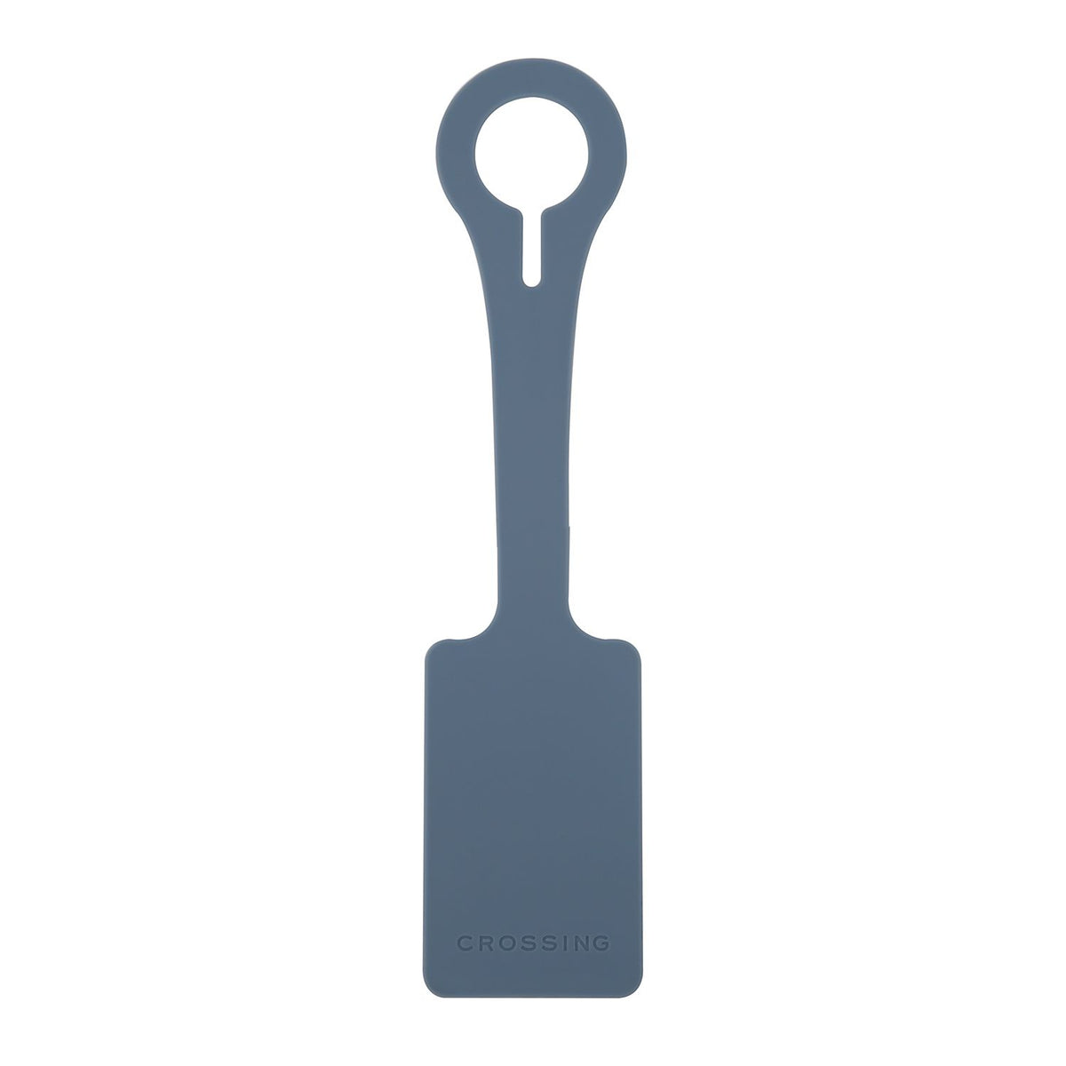 Crossing Silicone Luggage Tag - Ash Blue