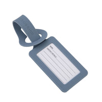 Crossing Silicone Luggage Tag - Ash Blue
