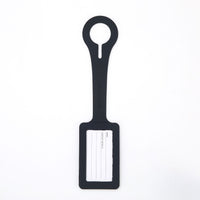 Crossing Silicone Luggage Tag - Black