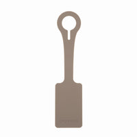Crossing Silicone Luggage Tag - Cement Grey