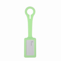 Crossing Silicone Luggage Tag - Glow In The Dark