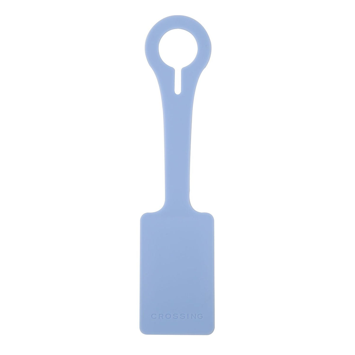 Crossing Silicone Luggage Tag - Ice Blue