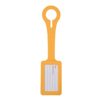 Crossing Silicone Luggage Tag - Lemon Zest