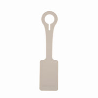 Crossing Silicone Luggage Tag - Light Taupe