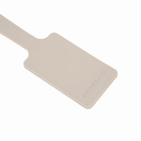 Crossing Silicone Luggage Tag - Light Taupe