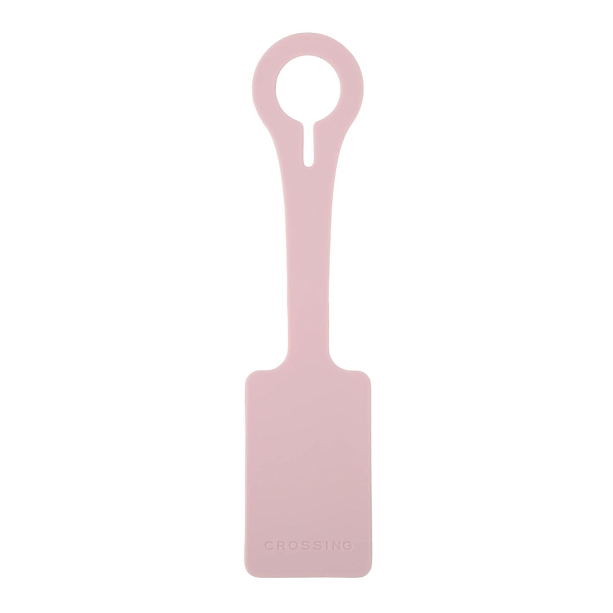 Crossing Silicone Luggage Tag - Lychee Blush