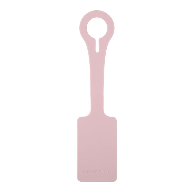 Crossing Silicone Luggage Tag - Lychee Blush