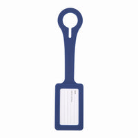 Crossing Silicone Luggage Tag - Navy