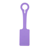 Crossing Silicone Luggage Tag - Neon Lilac