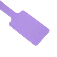 Crossing Silicone Luggage Tag - Neon Lilac