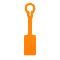 Crossing Silicone Luggage Tag - Neon Orange