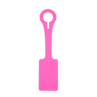 Crossing Silicone Luggage Tag - Neon Pink